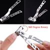Rotating Head Manicure Pedicure Tool Trimmer Toe Finger Nail Clipper Fingernail Toenail Cutter