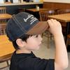 Джинсовая бейсболка для детей - Модная кепка для мальчиков и девочек на весну/осень, защита от солнца