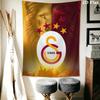 Galatasaray Wall Tapestry Aesthetic Wall Hanging Printed Fabric Blanket Decorative Tapestries for Bedroom Living Room Home Decor
