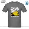Винтажные футболки 1974 года, оригинальные детали, унисекс, футболки на 50 лет, сделано в 1974 году, ретро, подарок на 50-летие, футболки