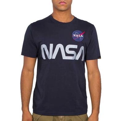 Alpha Industries Футболка с коротким рукавом NASA Reflective