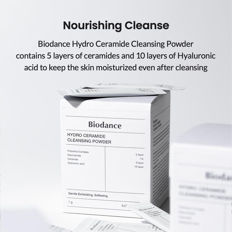 Biodance *обновление* Очищающая пудра с гидрокерамидами (1г*30шт.)