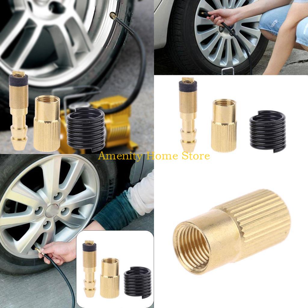 F26C Professional Tire Inflator Blow Gun Adapter Nozzle Twist-On Type for Car Pump Air Compressor Tire inflator Gauge for w/