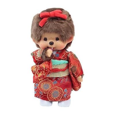 Официальное оригинальное кимоно Kuzuki Monchhichi Girl красное IPM-11-Z