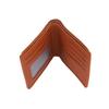 Fashion Men Solid Color Wallet Short Style Wallets Pu Leather Money Clips with Multiple Card Slots Wallet Men Purses