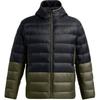 FW24 Echo Outdoor Casual Sports на молнии с капюшоном, теплая куртка-пуховик для мужчин, черные 1385840-002