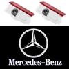 2Pcs LED Light Car Door Projector Lamps Accessories For Mercedes Benz AMG A B C M ML GLA GLS E Class W176 W205 W166 W246 W212Q1