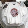 Women's T-Shirt Kawaii Genshin Impact Graphic Oversized T-Shirt Harajuku Summer Short Sleeve T-Shirts Woman Clothes Tops Tee