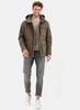 Camel Active зимняя куртка teXXXactive® Fieldjacket mit Reflektorprints (420514-1O21) оливково-коричневый