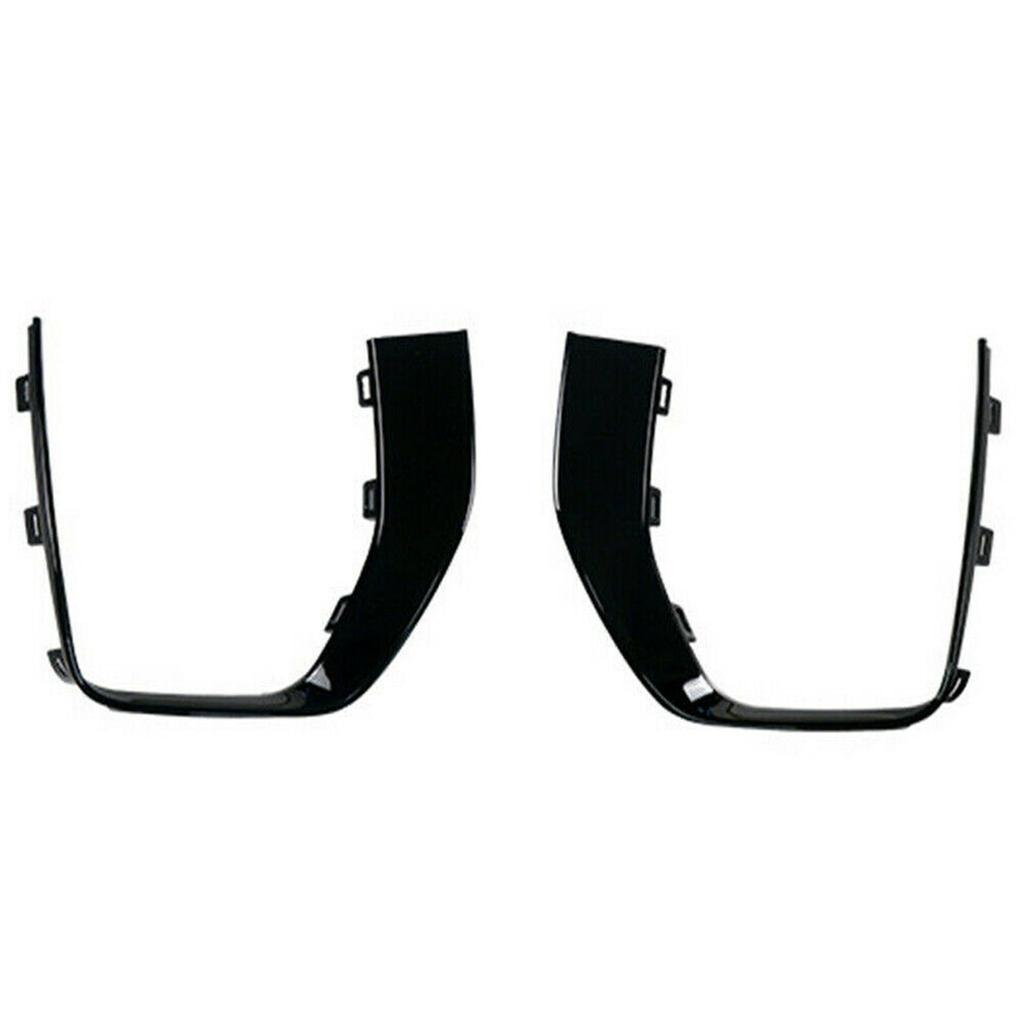 LR079387 LR079375 Side Bumper Air Vent Hood Lamp Trim Front Fog Light Cover Frame For Land Rover Range Rover Evoque 2016-2019