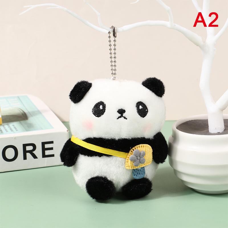 Kawaii плюшевая игрушка панда брелок милый плюшевый брелок в виде животного рюкзак кулон брелки игрушки подарок на день рождения для детей