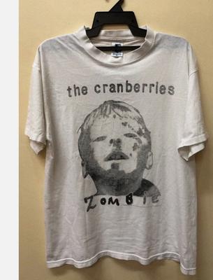 The Cranberries Zombie World Tour 1995 Bandtee Винтажная Унисекс Футболка