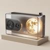 Glow-Moon Bluetooth Speaker – Night Light, Alarm Clock, White Noise & Wireless Speaker In Stylish Acrylic Design