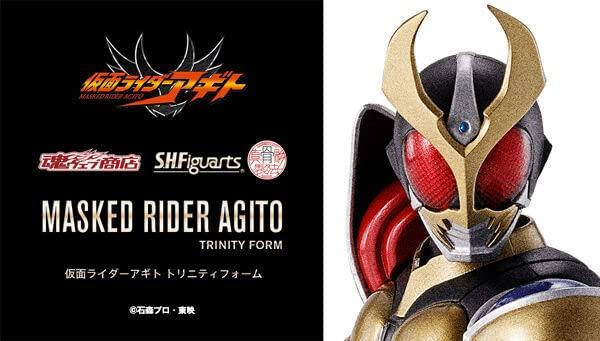 Bone Carving Kamen Rider Agito Trinity Form S.H.Figuarts (Real Method)