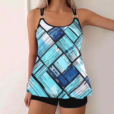 Плюс Размер Женская мода сексуальный круглый вырез окаймленный сеткой бикини комплект Slim Fit пляжные купальники комплект из двух частей