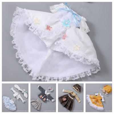 Одежда для кукол для 30 см Bjd Одежда для кукол Аксессуары для кукол Сладкая Лолита DIY Повседневный костюм Игрушечные аксессуары