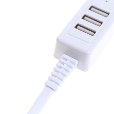 3 порта USB 2.0 Мульти высокоскоростной хаб разветвитель расширение для ноутбука для настольного ПК