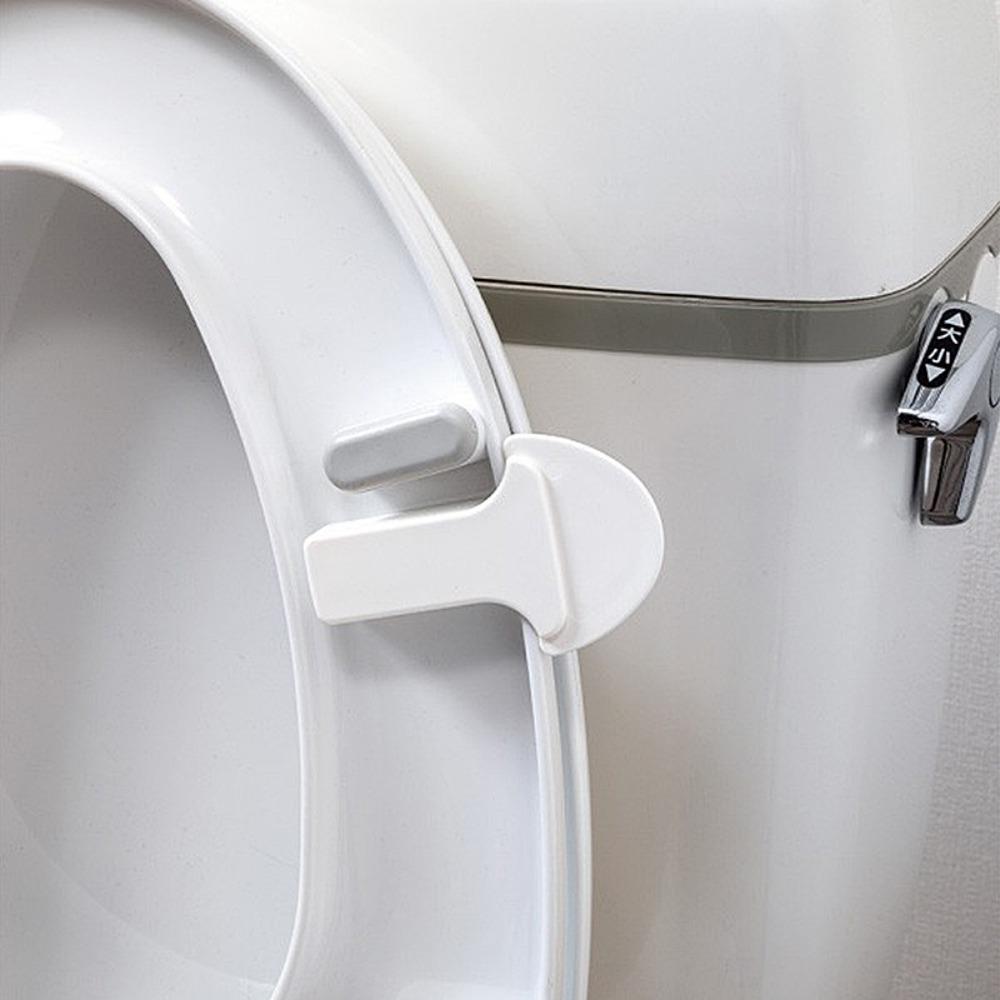 Portable Toilet Seat Lifter Handle White Toilet Lifting Device Seat Cover Lid Handle Bathroom