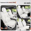 Universal Suede Car Seat Cushion for Ideal L9pro/Max - All Seasons, Half-Wrapped