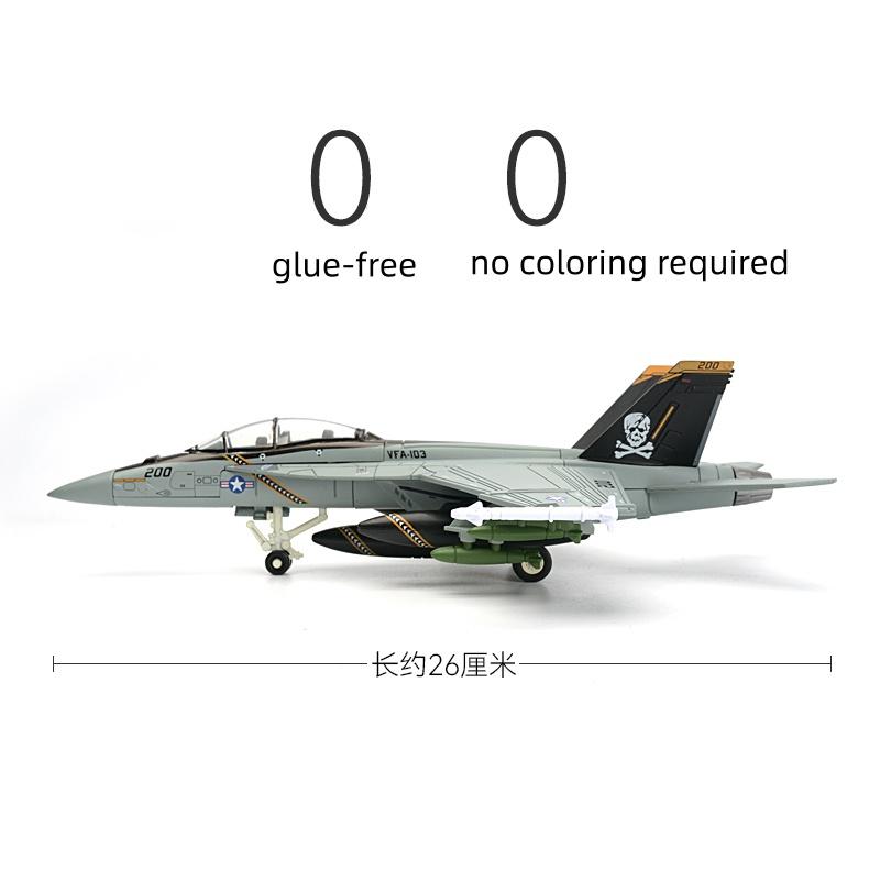 1:72 Военный F18 VF103 Grumman Tomcat Super Hornet Реактивный Пиратский Флаг Истребитель Модель Самолета ВМС США Игрушки Разработанные Для Детей Рождественские Подарки