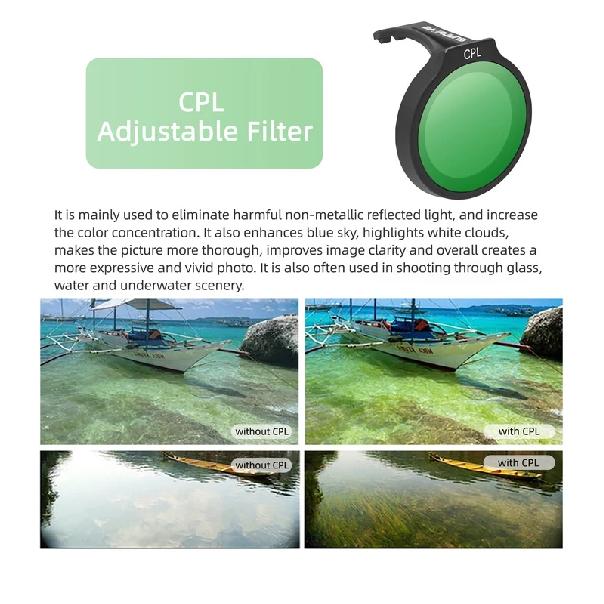 Lens Filter for DJI Neo ND Filters Set Camera Lens Filter Kit ND MCUV HD Optical Glass Camera Filter for DJI Neo Accessories