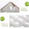 5-10PCS Space Saving Folding Laundry Board Quick Fold Clothes Folder Durable Plastic Organizer for Shirt T Shirt Storage Rack