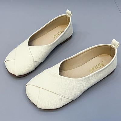 Женская обувь, новая женская повседневная обувь с одной педалью, женская прогулочная обувь без шнуровки, женская дышащая обувь на плоской подошве