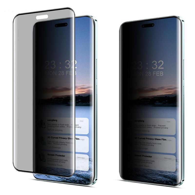 IMAK Для Honor Magic6 RSR Porsche Design 5G Защитная пленка для экрана с защитой от шпионажа и конфиденциальности, 3D изогнутое закаленное стекло