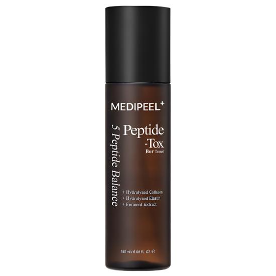 MEDI-PEEL Peptide Tox Bor Toner Hydrating Korean Skincare Facial Toner 180ml x2