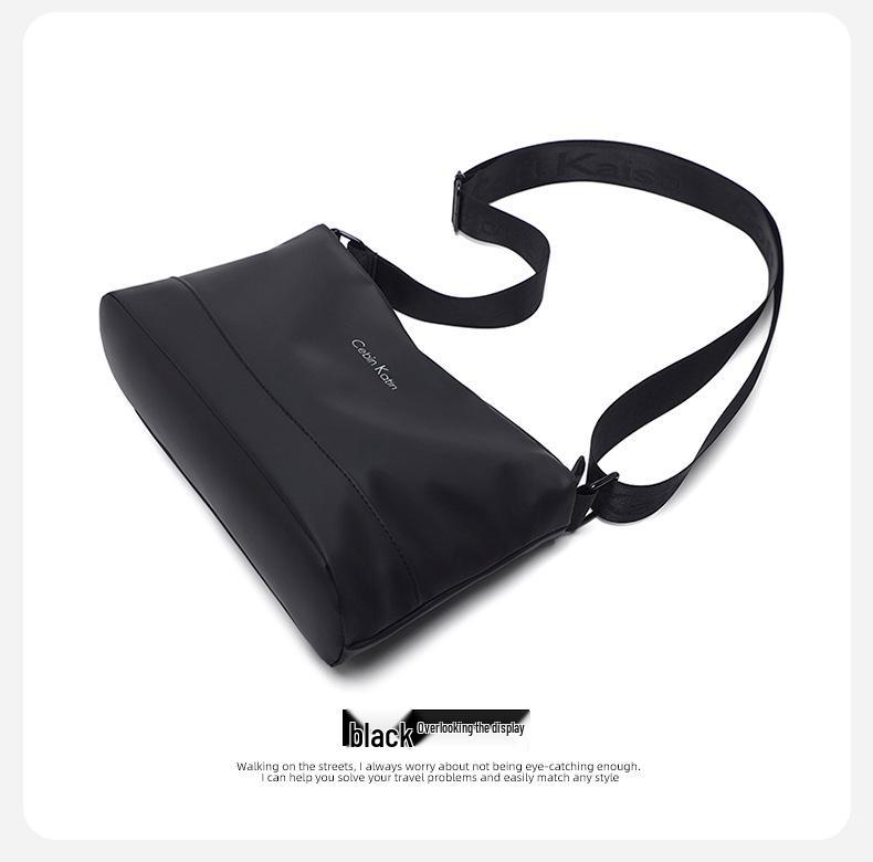 2025 Мужская Модная Сумка Кроссбоди в Корейском Стиле: Повседневный, Вместительный Рюкзак через плечо с несколькими отделениями
