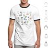 Футболка X Files Doodles Мужская Женская Детская 6XL Секретные Материалы Секретные Материалы Малдер Скалли Космос Луна Рисунки Маленький ФБР ТВ Фокс Малдер Дана