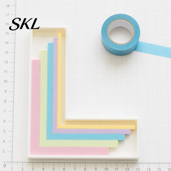 Scrapbooking Paper Alignment Tool 5Pcs/Set Crafting Guides with Storage Case, L-Shaped Positioning Ruler Corner Card Press Size Tabs, Corners
