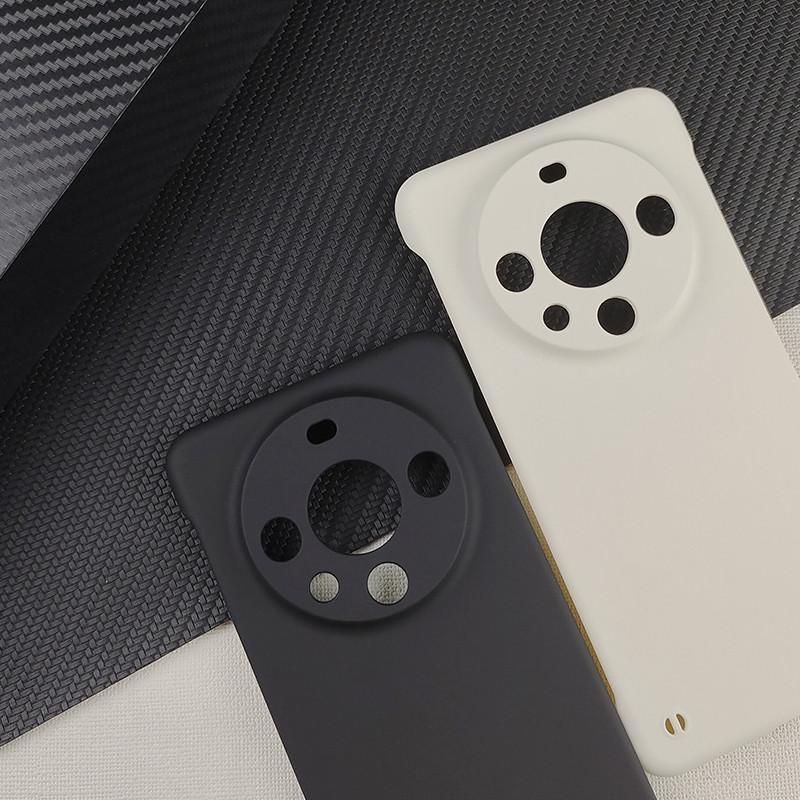 Простой однотонный, приятный на ощупь, безрамочный чехол для Huawei Mate 70 RS 60 50E 40E Pro Plus, ультратонкий, устойчивый к отпечаткам пальцев, противоударный, жесткий матовый чехол из ПК