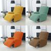4 Pieces Split Recliner Cover for Living Room Reclining Chair Cover Jacquard Armchair Covers Stretch Couch Slipcovers 1 Seater