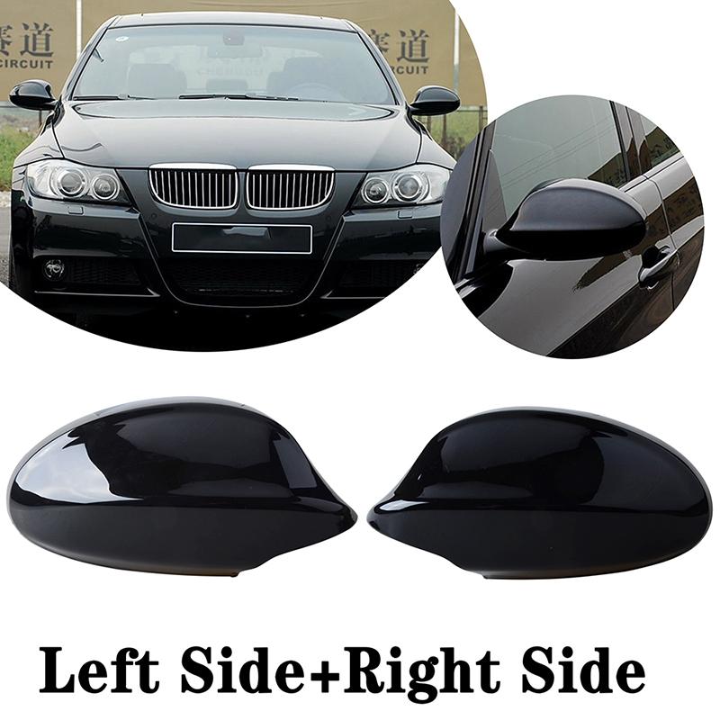 Крышка зеркала заднего вида для BMW 3 серии E90 E91 E92 E93 2005-2008 модель до фейслифтинга, крышки зеркал заднего вида автомобиля