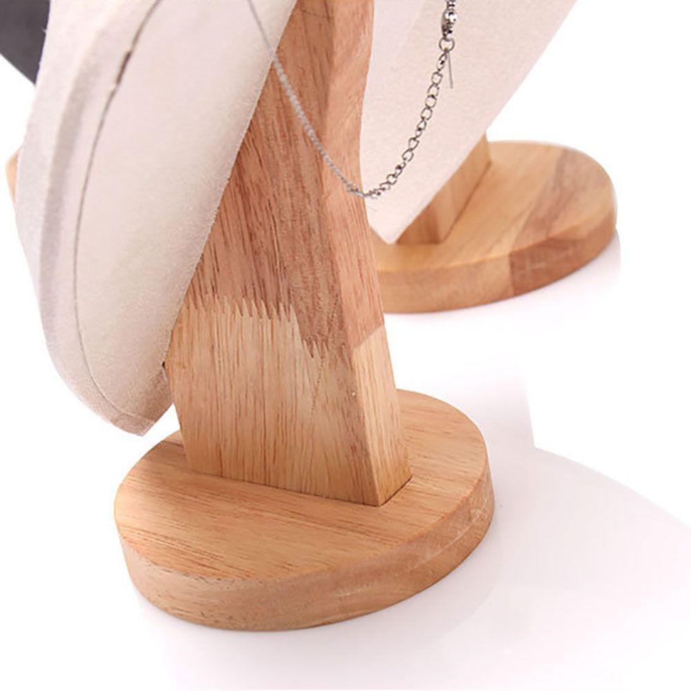 Show Jewelry Storage Rack Suede Neck Display Props New Necklace Display Rack Necklace