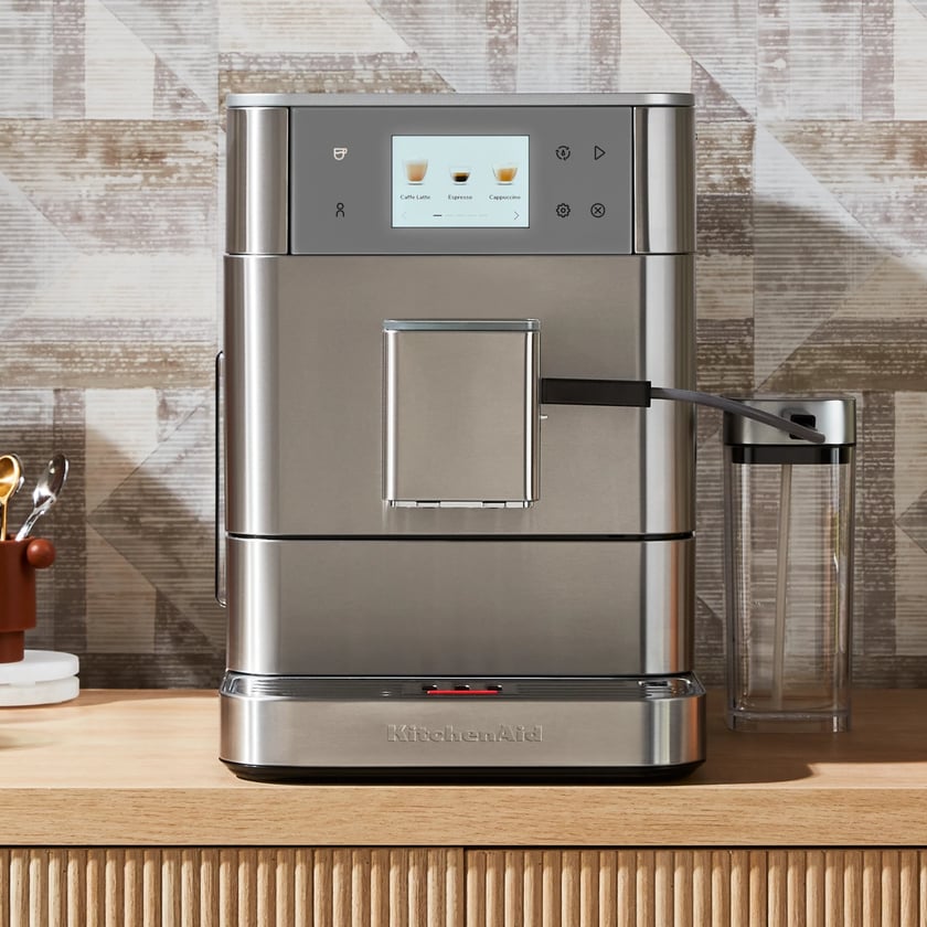 Kitchenaid Kf7 Automatic Coffee Maker Kitchenaid Color: Brushed Steel