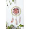 Attrape-rêves à customiser en bois - Plumes 12,5 x 23,5 cm