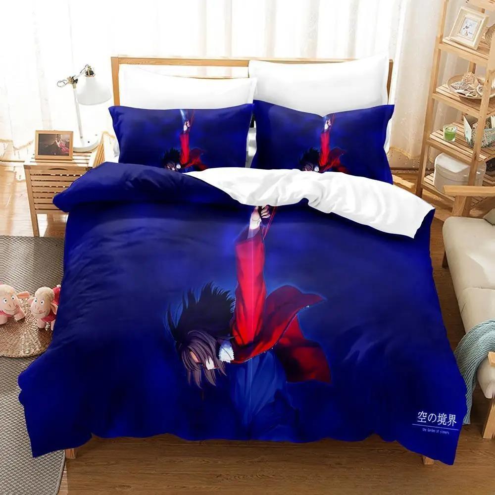 3d Printing AnimeThe Garden Of Sinners Bedding Set Single Twin Full Queen King Size Bed Set Adult Kid Bedroom Duvet Cover Sets