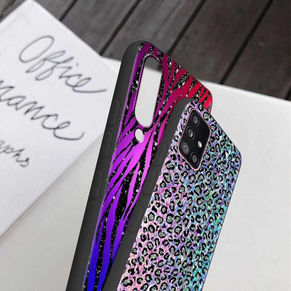 Чехол для Samsung Galaxy A52 A12 A51 A32 A21s A71 A53 A13 A32 A72 A31 A33 A22 A03 A41, модный чехол с леопардовым узором