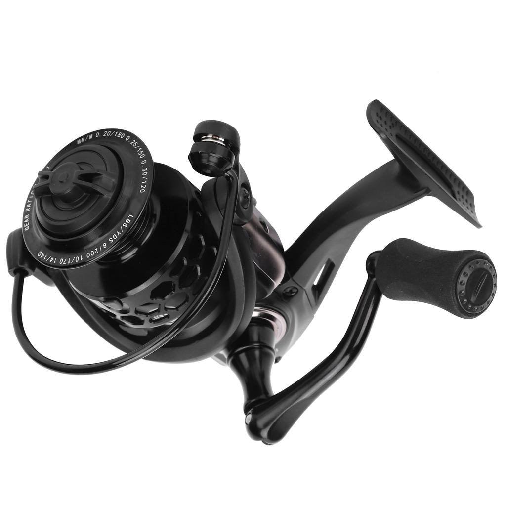 Безынерционная катушка 13+1 подшипников 5.0:1 Передаточное число Взаимозаменяемая левая/правая рыболовная катушка(3000 )