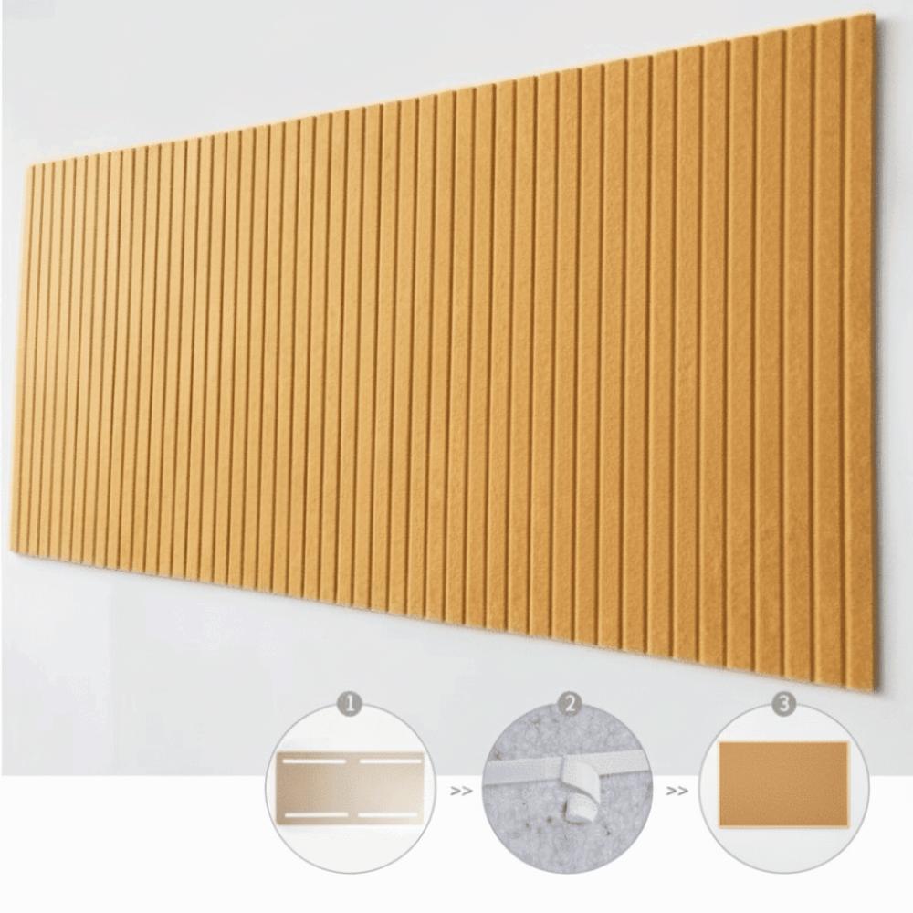 Lightweight DIY Felt Wall Stickers No Drill 40x60cm Photo Display Board Self-Adhesive Felt Bulletin Board Gallery Wall