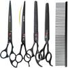 8 Inch Pet Scissors Set Professional Animal Pet Grooming Set House Big Dog Trim Wool Scissors Big Scissors For Pet Tools Set