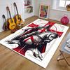 Cross Templars Knight Polyester Carpet, Soft Indoor Mat for Office Chair, Living Room, Computer Desk - Decorative Home Office Rug Design