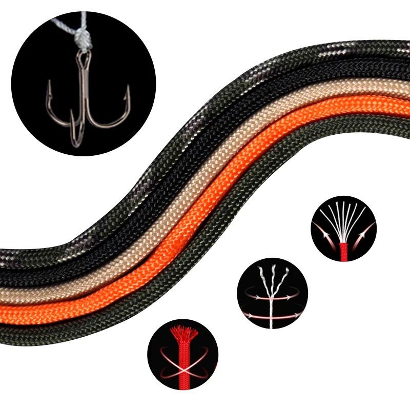 Multi Functional 7 Cores Paracord Rope 5 M Dia.4mm Cord for Outdoor Camping Survival Lanyard Parachute Hiking Tent Accessories