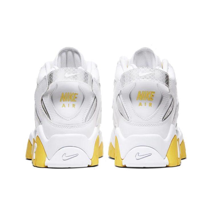 Nike Air Barrage Mid White Chrome Yellow Женские CJ9574-100