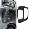 Carbon Fiber Look Center Gear Shift Panel Cover Trim For Dodge Challenger 2015+