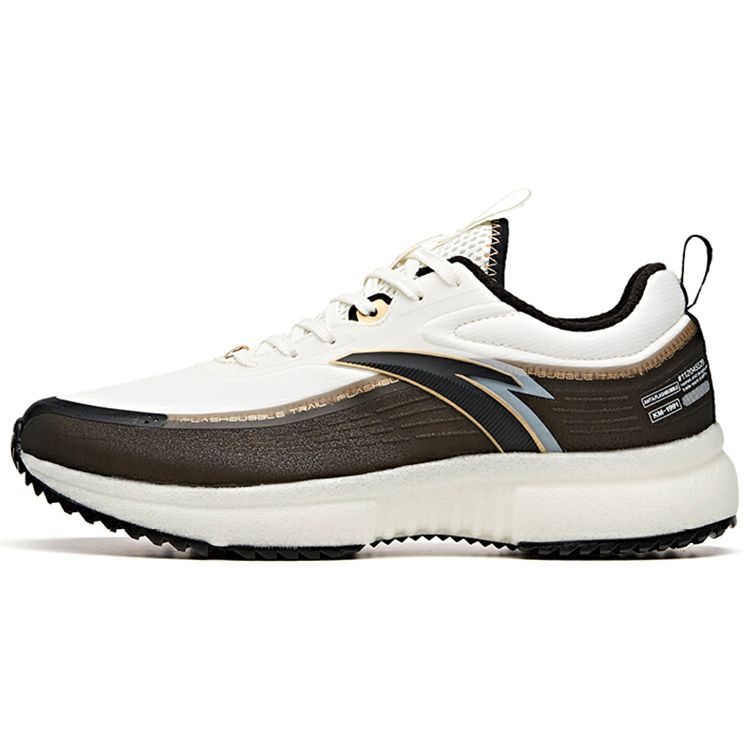 Anta Кроссовки Bubble Trail Running Shoes Low Top Men Running Shoes Black White 112045520-3