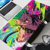 New Mouse Pads Big One Piece Roronoa Zoro Gamer Gaming Accessories Speed Keyboard Rubber Lock Edge Desk Mat Laptop Mousepad