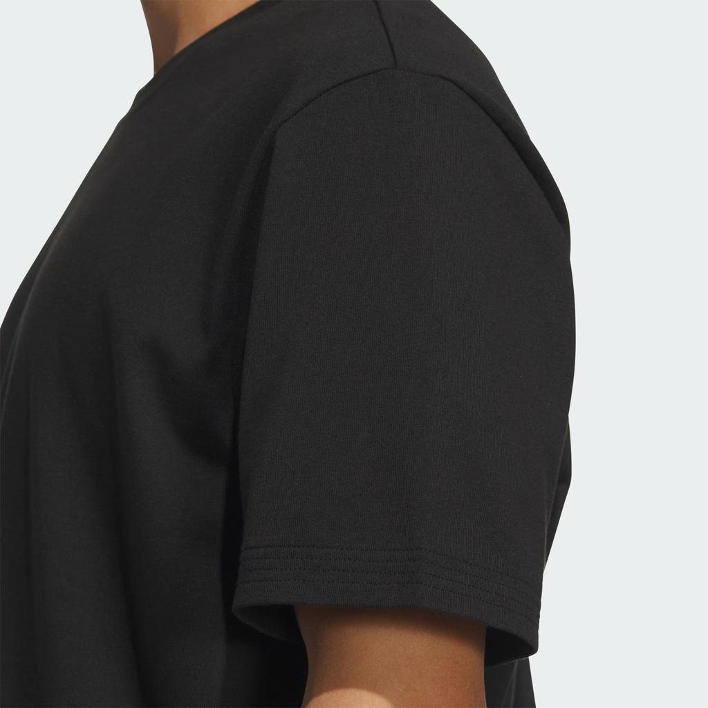 Adidas Originals Label Gfx Loose Fit Crew Neck Short Sleeve T-Shirt Men Tops Black JX2535